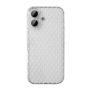 QLTYPRI Cute Phone Case for iPhone 17 Case Polka Dot Fashion Aesthetic Design for Women Girls, Slim TPU Shockproof Protective Phone Cover for iPhone 17 - Clear