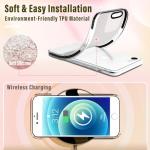 Lotadilo Cute Case for iPhone 6/6S/7/8/SE(2020/2022) - for Women Girls Kawaii Funny Design Fun Aesthetic Castle Fashion Girly for Teens Pattern TPU Bumper Phone Covers