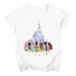 Magical Shirt for Girl: Magic Kingdom Prinecess Tshirt Princess Shirts Youth Girls Cute Family Vacation Trip Tee White