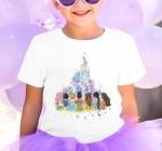 Magical Shirt for Girl: Magic Kingdom Prinecess Tshirt Princess Shirts Youth Girls Cute Family Vacation Trip Tee White