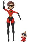 Elastigirl and Jack-Jack Action Figures Set