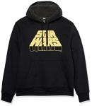 Amazon Essentials Disney | Marvel | Star Wars Men's Sherpa-Lined Hooded Pullover Sweatshirt, Star Wars Logo, X-Small