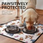 Disney Dish Drying Mats for Kitchen Counter (2 Pack) – 16" x 18" Absorbent Kitchen Drying Mats for Dishes – Mickey & Minnie, Winnie the Pooh, & Stitch Dish Mats