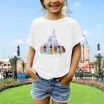 Magical Shirt for Girl: Magic Kingdom Prinecess Tshirt Princess Shirts Youth Girls Cute Family Vacation Trip Tee White