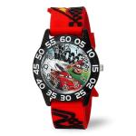 Disney Lightning McQueen Watch for Boys – Cars Analog Watch for Kids 3-5, Toddler Cars Watches with Red 3D Strap & Black Bezel, Perfect Lightning McQueen Gift Boys, Fun and Stylish Timepiece Fans