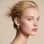 Cute Mickey Bow Dangle Earrings in Silver & Gold