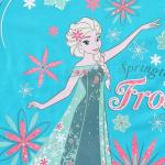 Disney Frozen Little Girls T-Shirt Pack, Off White/Turq/Coral