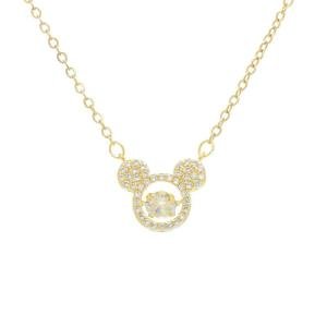Marsgoo Mouse Necklaces for Women (Crystal)