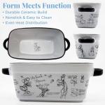 Disney Mickey Mouse Ceramic Baking Pan - Nonstick