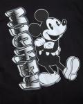 Disney Mickey Mouse and Cars Unisex Tshirts for Adults - All Over Print Crewneck Short Sleeve Graphic Tees for Women and Men, Size Small, Micket Mouse Black