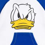 Disney Mickey Mouse Donald Duck Toddler Boys Fleece Hoodie Blue/White 4T