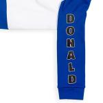 Disney Mickey Mouse Donald Duck Toddler Boys Fleece Hoodie Blue/White 4T