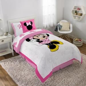 Disney Minnie Mouse Twin Bed Set with Comforter