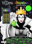 Disney Villains 48-Page Bright Idea Coloring Book with Neon Crayons 43249 Bendon