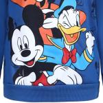 Disney Mickey Mouse, Goofy and Donald Duck Boys Pullover Hoodie for Toddler, Little and Big Kids Blue