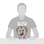 Enesco Disney Traditions by Jim Shore Mickey and Minnie Mouse on Heart Swing Figurine, 9 Inch, Multicolor