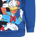 Disney Mickey Mouse, Goofy and Donald Duck Boys Pullover Hoodie for Toddler, Little and Big Kids Blue