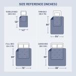 Jay Franco Disney Lilo and Stitch Full Size Comforter Set - 7 Piece Floral Bedding Includes Sheet Set & Pillow Covers Features Angel - Super Soft Purple & Teal Stars Kids Bedding