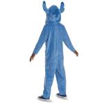 Disney Stitch Costume for Kids, Official Lilo and Stitch Hooded Jumpsuit Outfit, Child Size (10-12)