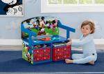 Delta Children Kids Convertible Activity Bench - Greenguard Gold Certified, Disney Mickey Mouse