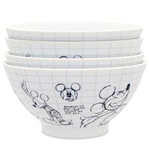 Mickey Mouse Ceramic Bowls Set of 4
