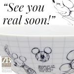 Mickey Mouse Ceramic Bowls Set of 4