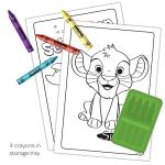 Disney Baby 48-Page My First Coloring Book with 4 Jumbo Crayons 50924