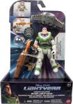 Mattel Disney Pixar Lightyear Action Figure & Accessories, Mission Equipped Buzz Lightyear Figure & Projectiles, Blasting Action