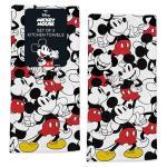 Disney Kitchen Towels – 2-Pack 100% Cotton Kitchen Towels Set – 16" x 26" Soft & Absorbent Dish Towels for Kitchen – Mickey, Minnie & Stitch Designs – Durable, Machine Washable, Everyday Use