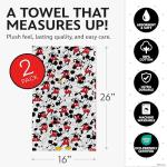 Disney Kitchen Towels – 2-Pack 100% Cotton Kitchen Towels Set – 16" x 26" Soft & Absorbent Dish Towels for Kitchen – Mickey, Minnie & Stitch Designs – Durable, Machine Washable, Everyday Use