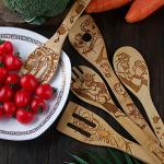 Beauty and the Beast Wooden Spoons Set