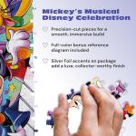 Buffalo Games Silver Select Mickey’s Music Jigsaw Puzzle, 500 Piece Puzzle for Adults, Mickey Mouse Disney Art, Premium Giftable Box