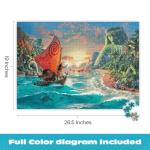 Moana 1000 Piece Puzzle by Thomas Kinkade