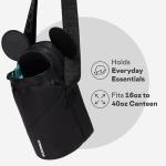 Minnie Mouse Water Bottle Sling Bag - Black