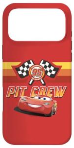 Disney Pixar Cars Two Lightning McQueen Pit Crew 95 Case for iPhone 17 Pro Max