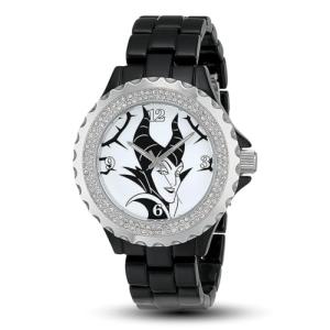 Disney Adult Enamel Sparkle Analog Quartz Bracelet Watch