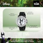 Disney Adult Enamel Sparkle Analog Quartz Bracelet Watch