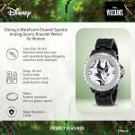 Disney Adult Enamel Sparkle Analog Quartz Bracelet Watch