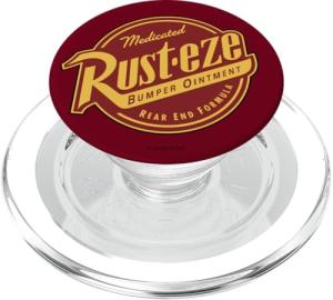 Disney Pixar Cars Rusteze Logo PopGrip for iPhone