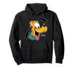 Disney Pluto Big Face Retro Character Trip Matching Pullover Hoodie