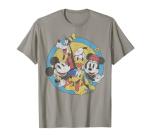 Disney Mickey and Friends Retro Group Shot T-Shirt
