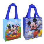 Mickey and Friends Party Favor Bags Set – 12 Pack of 8" Mickey Mouse Party Goodie Bags for Kids Bulk Reusable Totes | Disney Birthday Party Supplies