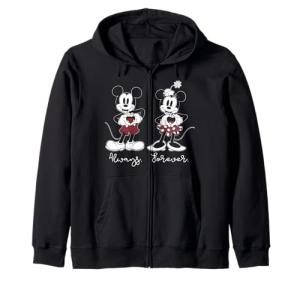 Mickey and Friends Always Forever Zip Hoodie