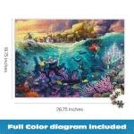 Thomas Kinkade Disney Ursula 1000-Piece Puzzle