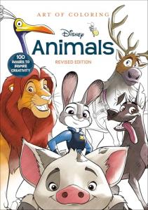 Art of Coloring: Disney Animals: 100 Images to Inspire Creativity