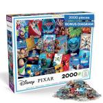 Disney Pixar 2000 Piece Movie Poster Puzzle