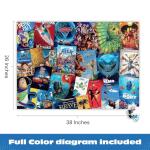 Disney Pixar 2000 Piece Movie Poster Puzzle