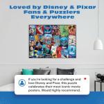 Disney Pixar 2000 Piece Movie Poster Puzzle