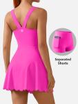 Disney Women's V-Back Golf Dress - Pink