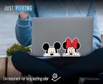 Peeking Mickey Mouse Vinyl Decals – Pack of 2